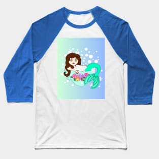 Teacup Mermaid Baseball T-Shirt